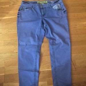 Hydraulic jeans purple color 20w EUC